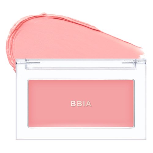 BBIA Downy Cheek Cream Blush - Creamy, Blendable, High Pigment Formula | 8 Colors Available, 0.12oz (01 Downy Pink)