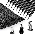 Black 100Pcs Long Balloons for Twisting Animal Models Party Decorations