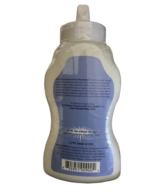 Boy Butter H2O - Moisturizing Personal Lubricant | 9 Fl Oz Squeeze Bottle