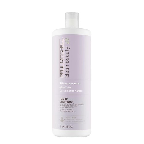 Paul Mitchell Clean Beauty Repair Shampoo - Strengthens & Protects Damaged Hair | 10.14 Fl Oz