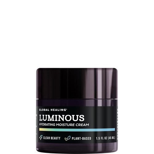 Global Healing Luminous - Premium Luxury Face Moisturizer Cream - Antioxidant Hydration for All Skin Types - 1.7 Oz
