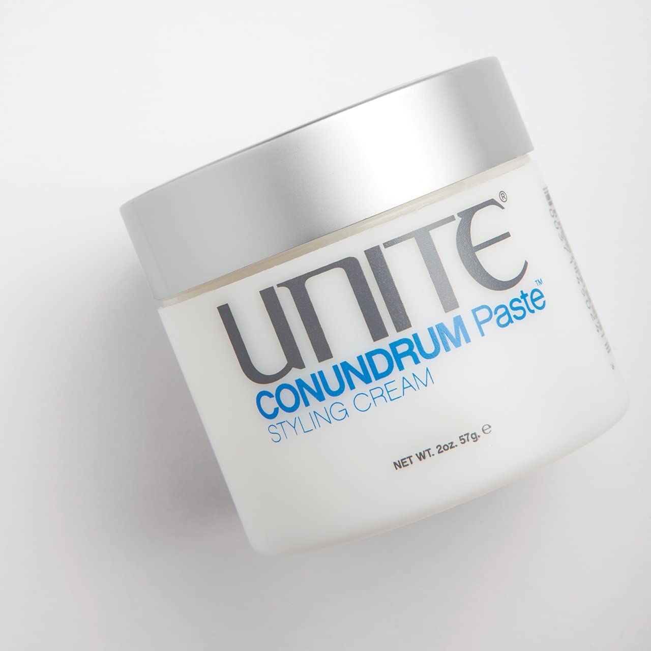 UNITE Hair Conundrum Paste – Hybrid Styling Cream for Flexible Hold & Texture – 2 Oz | UV & Thermal Protection