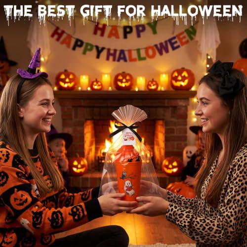 Glitopper Gift Bulk for Coworkers - 12 Happy Halloween Decorations