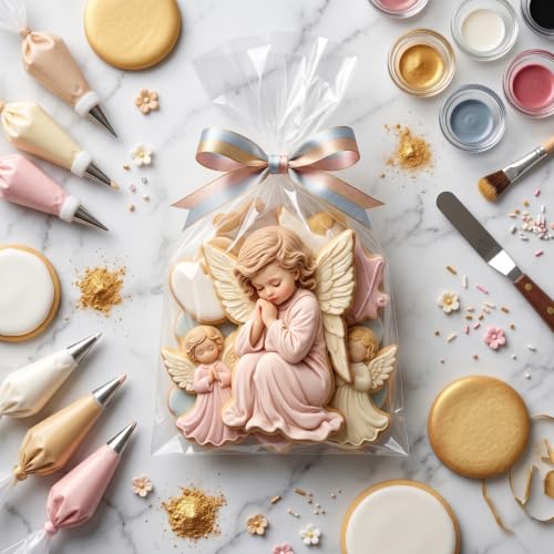 Angel Cherub Silicone Mold Set for Cake Decorating and Crafting - Style O
