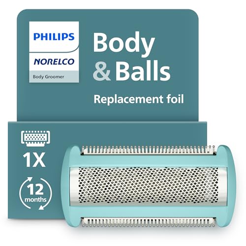 Green Replacement Foil for Body Groomer - Norelco 1 Count