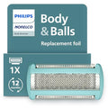 Green Replacement Foil for Body Groomer - Norelco 1 Count