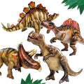 Giant Inflatable Dinosaur Balloons for Party Decorations - 50 Inch Set of 4