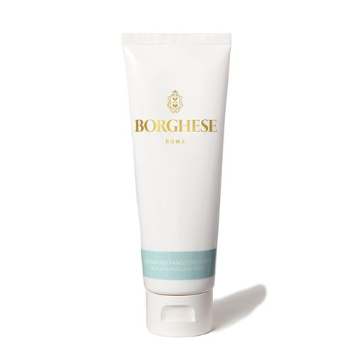 Borghese Advanced Fango Delicato Mud Mask - Hydrating Face Mask with Kaolin Clay, Aloe, Hydrolyzed Collagen & Hyaluronic Acid for Normal & Dry Skin
