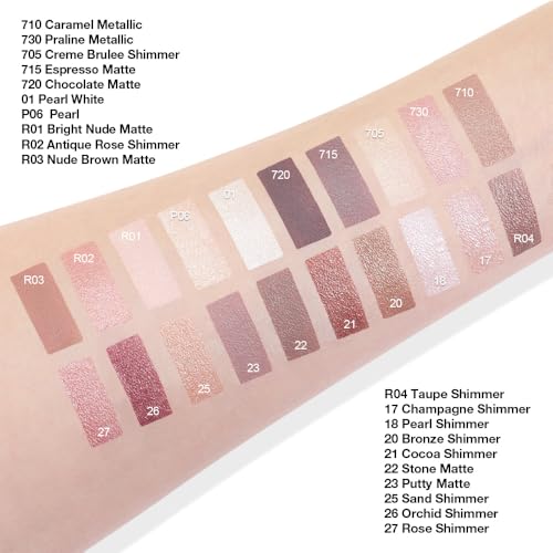Mini Holographic Eyeshadow Palette - Purity-Shimmer A07#P06
