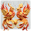 Phoenix Silicone Mold for Cake Decorating Chocolate Fondant - Style P