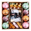 Halloween Ghost Tree Ornaments Set - Shatterproof Hanging Decorations, 40 Pieces