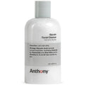 Anthony Glycolic Facial Cleanser - Daily Exfoliating & Hydrating Face Wash for Men | 8 Fl Oz