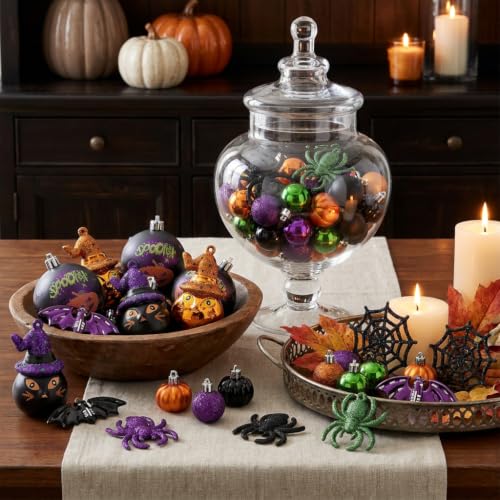 Valery Madelyn 35ct Halloween Ornaments Shatterproof Tree Decorations - Indoor