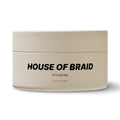 House Of Braid Hair Styling Gel - Extra Hold for Curly, Wavy, Slick Back, Edge Control, Braid Gel - Non Toxic, Frizz and Flake Free Hair Jam with All Natural Ingredients (3.4 Oz)