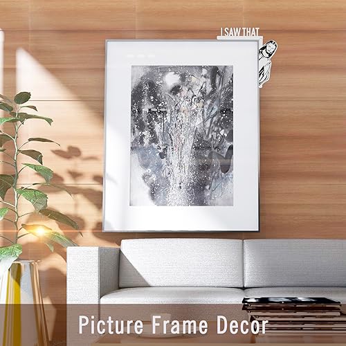 White Creative Door Corner Decor - Funny I Saw That Door Hanger 8x8 in