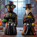 Plague Doctor Figurines - Resin Gothic Halloween Decor, 2 Pcs - Variation of THIS listing