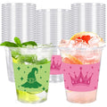 Halloween Pink Green Witch Disposable Cups 12 oz - Party Supplies, 50 Pack