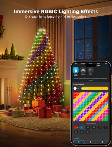 6.6ft Christmas Tree String Lights with 480 LEDs & App Control