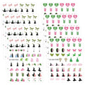 Witch Nail Stickers - 8 Sheets Halloween & Fantasy Nail Decals for Kids & Teens