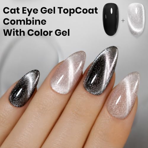 Beetles Cat Eye Gel Top Coat with Magnet - Clear 10ml, G-Clear-1
