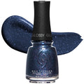 Deep Sapphire Blue Nail Polish - Fall From Grace, Long-Lasting, Quick Dry, Shimmer Finish
