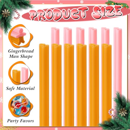 Disposable Plastic Drinking Straws Bulk Pack for Cocktails and Parties
