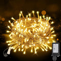 Warm White 33FT 100LED Connectable Christmas Fairy Lights with Timer & 8 Modes