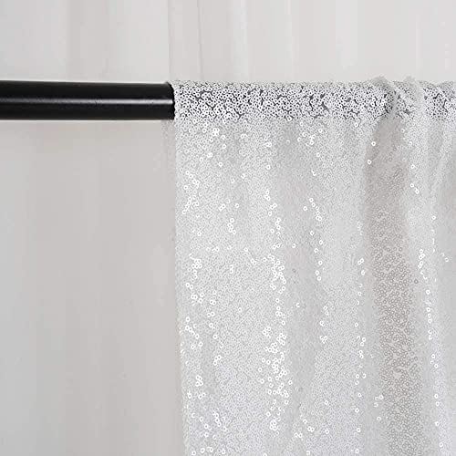 10x10FT White Sequin Backdrop Curtain for Party Decoration - Variation of THIS listing