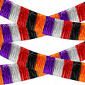 OHOME Halloween Party Decorations - Trick or Treat Streamer Backdrop Banner 10FT - Red & Black