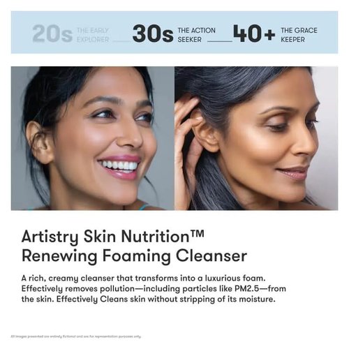 Art Stry Skin Nutrition Renewing Foaming Cleanser - Deep Cleanse & Hydrate | 125ml