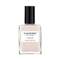Nailberry L'Oxygéné Oxygenated Nail Lacquer - Almond Off-White Light Beige | UV Protected, 12-Free, Vegan, 15 ml