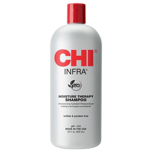 CHI Infra Shampoo - Hydrating & Nourishing Formula for All Hair Types | 32 Oz, Sulfate & Paraben-Free