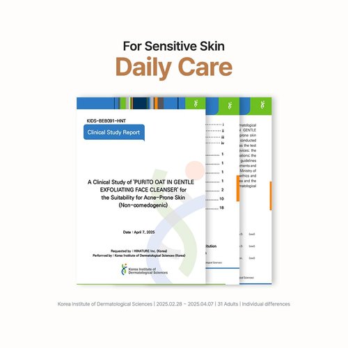 Purito Oat Exfoliating Facial Polish Cleanser - Hydrating Daily Face Wash with Gentle Scrub Clay Pore Minimizing Panthenol, Oat Seed Water Vegan, Non-comedogenic Korean Skin Care 5.07 fl.oz