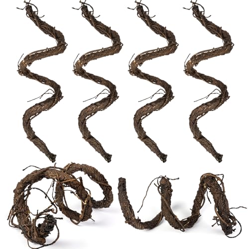 Natural Style Bendable Artificial Tree Branches - 4 Pack for Wedding & Home Decor