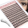 E01 Fluffy Spider Lash Clusters DD Curl Natural Eyelash Extensions - Only Lash Variation