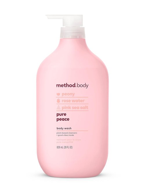 Method Body Wash - Pure Peace | Paraben & Phthalate Free, 28 oz for a Refreshing Cleanse