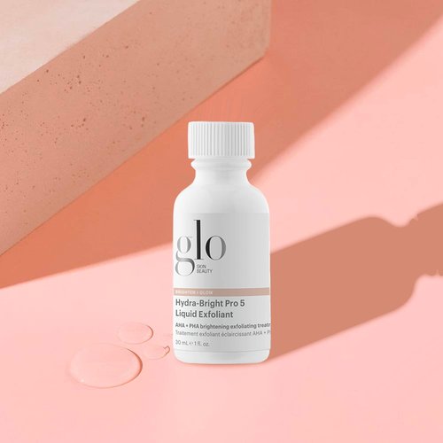 Glo Skin Beauty Hydra-Bright Pro 5 Liquid Exfoliant | This Gentle Liquid Exfoliant Smooths, Refines, and Brightens Skin (1 Fl Oz)