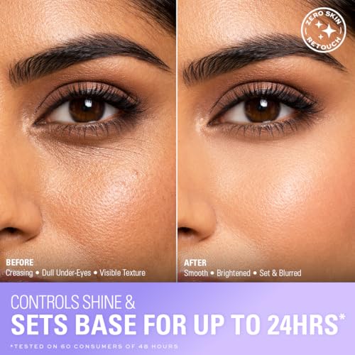 Loose Baking Powder for Makeup - Long Lasting, Brightening, Suitable for Medium to Dark Skin Tones