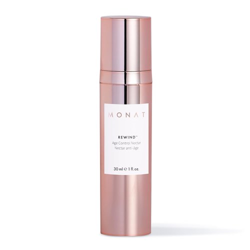 MONAT Rewind Age Control Nectar - Fast Absorbing Hydrating Serum. Skin Perfecting Natural AHA. Correcting & Transforming Face Serum, Anti Aging Face Cream w/Hyaluronic Acid - Net Wt 30 ml / 1 fl. oz.