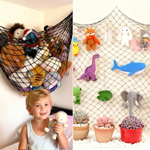 Decorative Fish Net Wall Decor - 5x10 Feet Black Handmade Nautical Decor - Variation of THIS listing