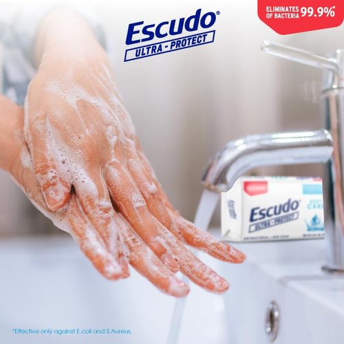 Escudo Ultra-Protect Soft Care Bar Soap, 4.05 oz, 6 Pack