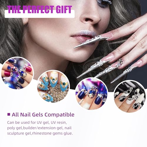 268W UV LED Nail Lamp for Gel Nails with Touch Screen, Quick Drying, Professional Manicure Light