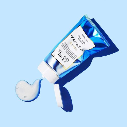 Sunday Riley Ceramic Slip Cleanser - Gentle Foaming Face Wash | 5 Fl Oz for All Skin Types