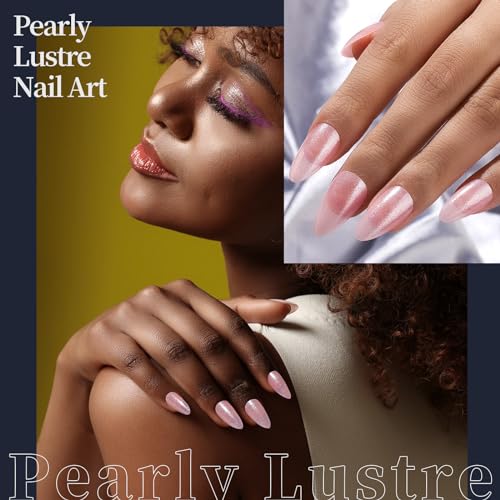 Press On Nails Set - Short Almond Shape with Matte, Glossy, Glitter & French Tips - 24 Colors, 576PCS with Tools