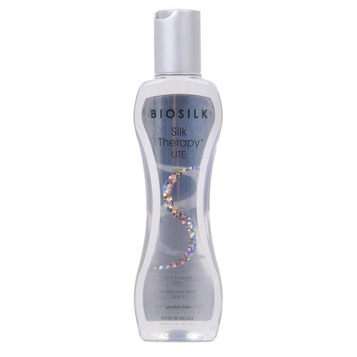 BioSilk Silk Therapy Lite Leave-In Treatment - Smooth Fine & Thin Hair, Sulfate & Paraben-Free, 5.64 Oz