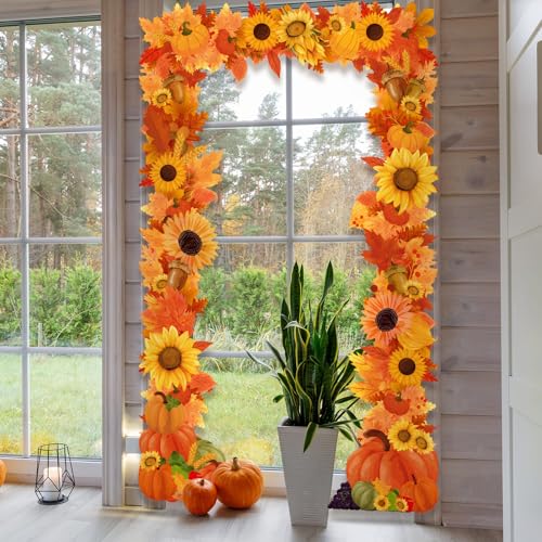 Autumn Porch Banner for Fall Thanksgiving Party Decoration - Fall Theme