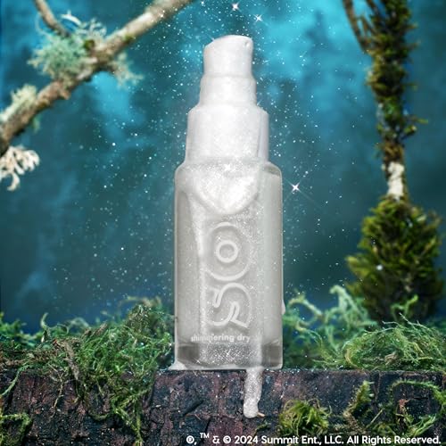 Shimmering Dry Body Oil with Coconut & Argan Oils - Glowy Summer Moisturizer