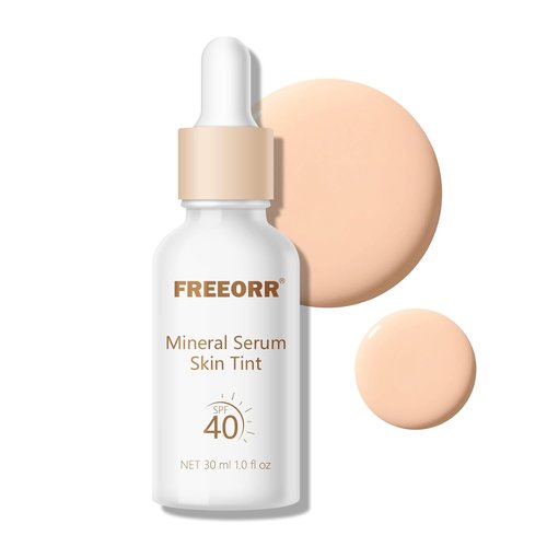 Skiennix Skin Tint SPF 40 - 24HR Tinted Mineral Sunscreen Serum with Zinc Oxide | Classic Ivory, 1 Fl Oz