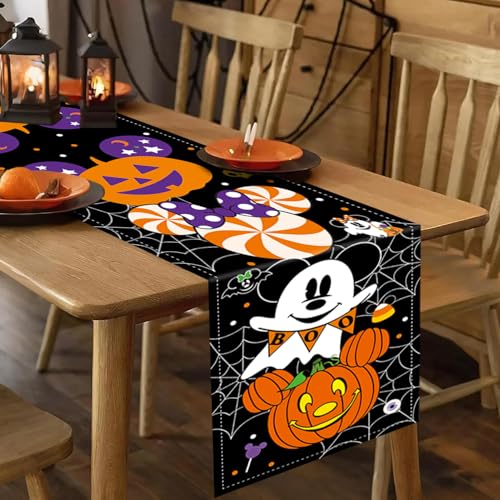 Halloween Table Runner 72 Inches Long - Festive Holiday Decor