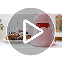 Pink Pig Ceramic Cookie & Candy Jar with Airtight Lid - Farmhouse Kitchen Storage